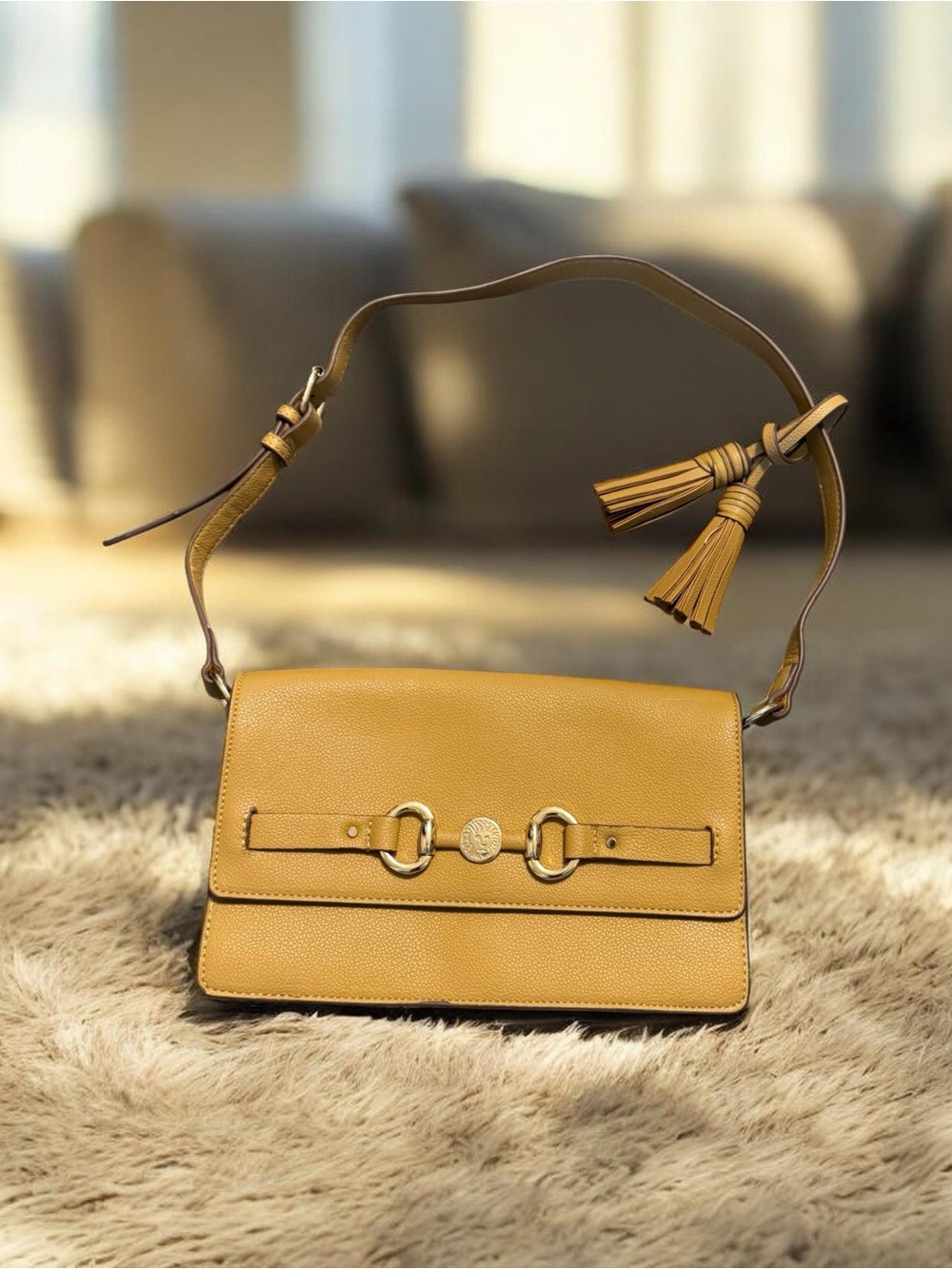 Anne‎ Klein Mini Horsebit Shoulder Bag NWOT